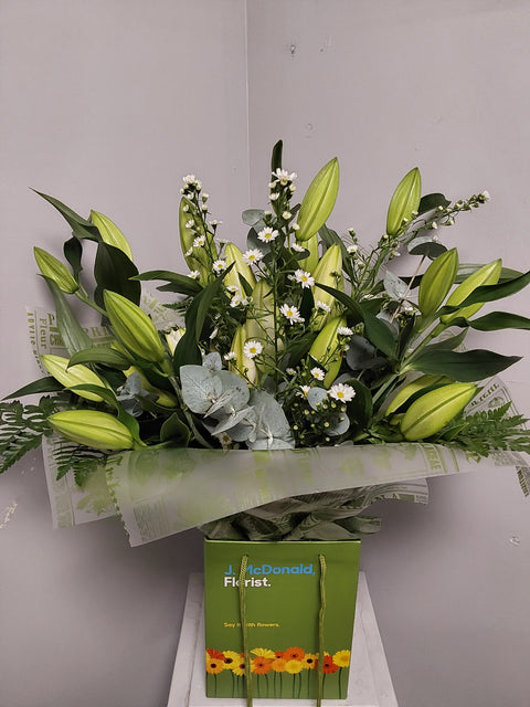 Luxury Lily Handtied Bouquet
